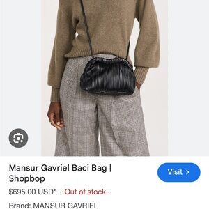 Mansur Gavriel baci Pleated Women's Ba